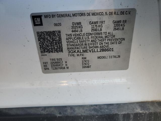 2020 GMC TERRAIN SL - 3GKALMEV1LL288601