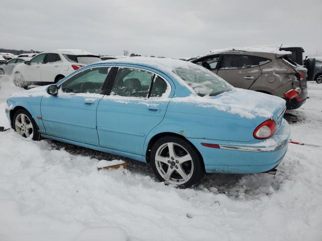 JAGUAR X-TYPE 3.0 2003 blue  gas SAJEA51C73WD41233 photo #3