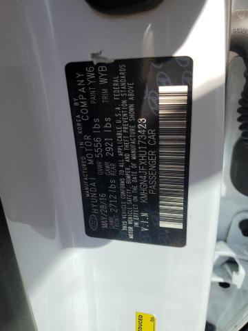 2017 GENESIS G80 ULTIMA KMHGN4JFXHU173423