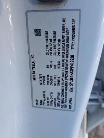 2023 TESLA MODEL 3 - 5YJ3E1EAXPF419930