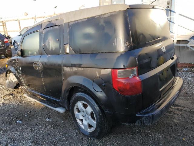 HONDA ELEMENT EX 2003 black  gas 5J6YH28583L040363 photo #3