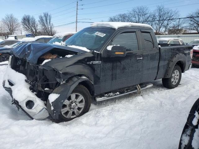 FORD F150 SUPER 2010 black  gas 1FTEX1E85AFB13219 photo #1