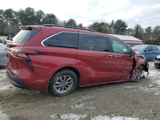 2021 TOYOTA SIENNA XLE - 5TDYSKFC3MS022362