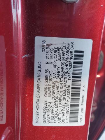 2018 HONDA ACCORD LX - 1HGCV1F11JA130760