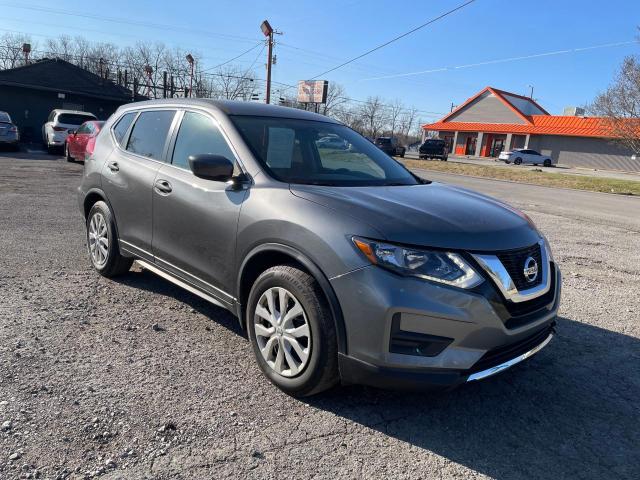 NISSAN ROGUE SV 2017 charcoal  gas 5N1AT2MN4HC812436 photo #1