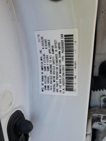 2017 HONDA ACCORD EX - 1HGCR2F72HA109912