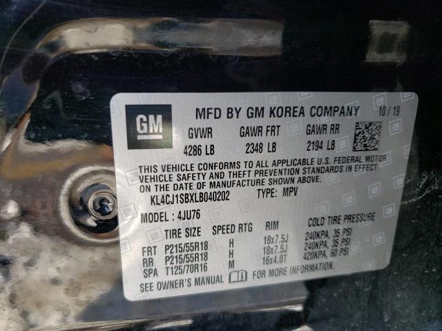 2020 BUICK ENCORE SPO - KL4CJ1SBXLB040202