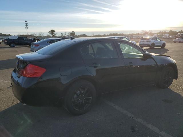 INFINITI G37 2009 black  gas JNKCV61F29M359682 photo #4