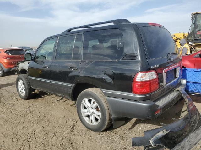 LEXUS LX 470 2005 black  gas JTJHT00WX53550338 photo #3