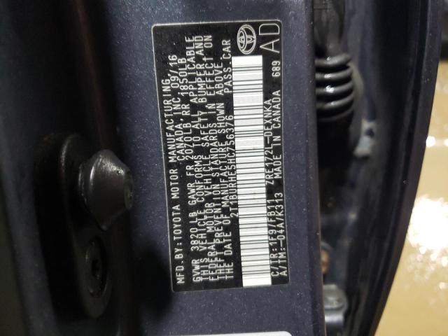 2017 TOYOTA COROLLA L - 2T1BURHE5HC756376