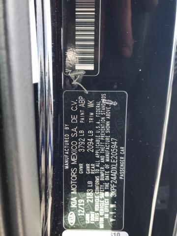 2020 KIA FORTE FE - 3KPF24ADXLE205947