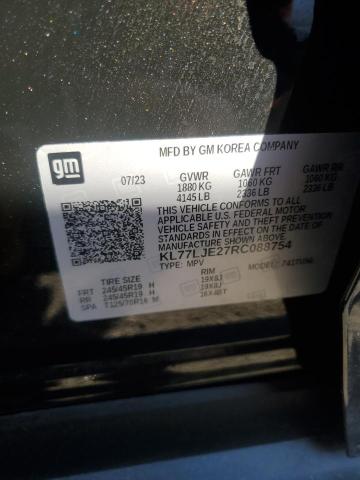 2024 CHEVROLET TRAX 2RS KL77LJE27RC088754