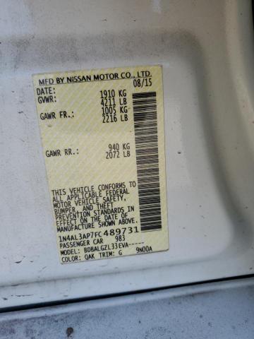 2015 NISSAN ALTIMA 2.5 - 1N4AL3AP7FC489731