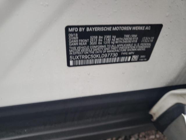 2019 BMW X3 XDRIVE3 - 5UXTR9C50KLD97730