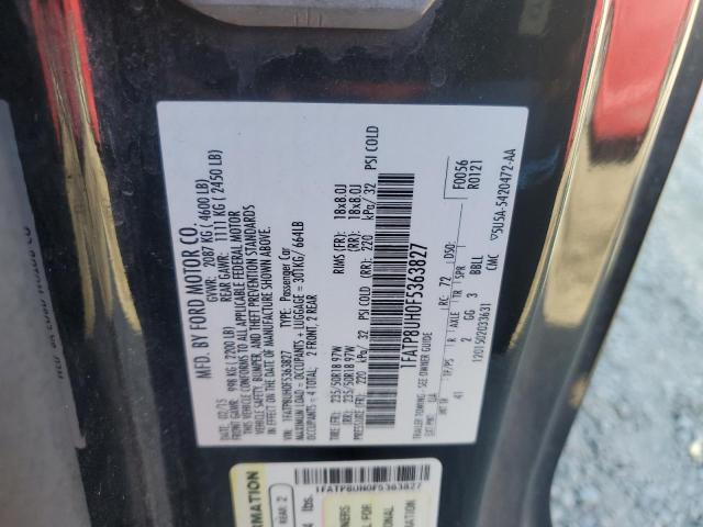 2015 FORD MUSTANG - 1FATP8UH0F5363827