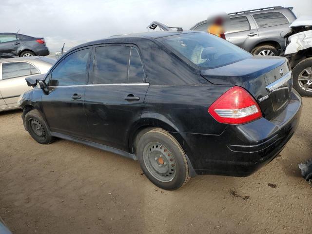 NISSAN VERSA 2009 black  gas 3N1BC11E19L382395 photo #3