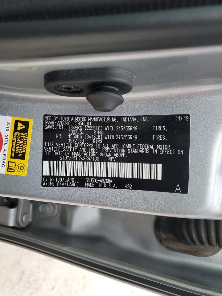 TOYOTA HIGHLANDER LIMITED