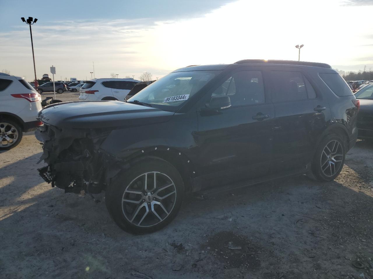 1FM5K8GT2HGE34840 FORD EXPLORER S 2017