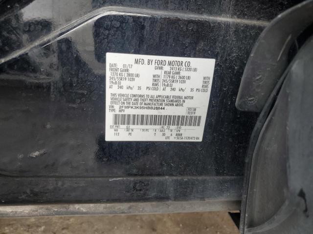 2017 FORD EDGE TITAN - 2FMPK3K95HBB28844