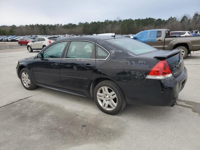 CHEVROLET IMPALA LT 2013 black sedan 4d gas 2G1WG5E30D1217055 photo #3