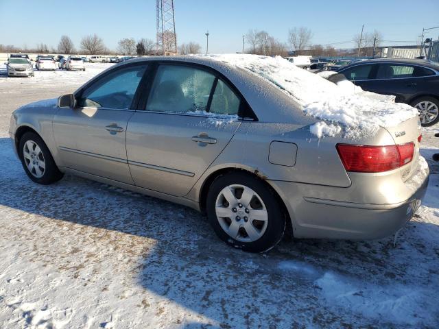 HYUNDAI SONATA GLS 2009 beige  gas 5NPET46C19H462170 photo #3