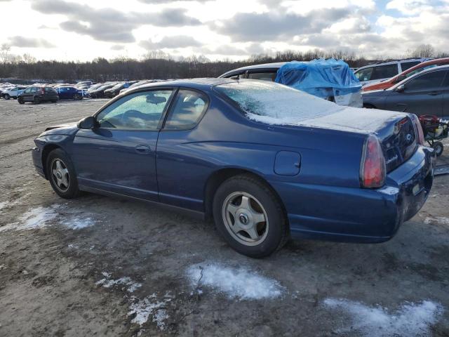 CHEVROLET MONTE CARL 2005 blue  gas 2G1WW12E159233866 photo #3