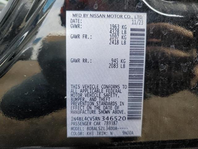 1N4BL4CV5RN346520 2024 NISSAN ALTIMA