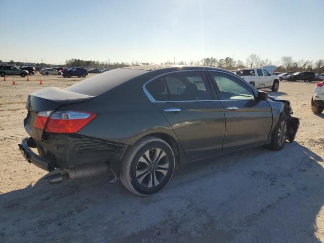 HONDA ACCORD LX 2013 gray sedan 4d gas 1HGCR2F30DA024087 photo #4