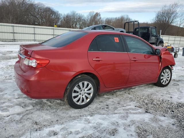 TOYOTA COROLLA BA 2013 red  gas 5YFBU4EE6DP132538 photo #4