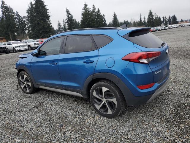 HYUNDAI TUCSON VAL 2018 blue  gas KM8J33A22JU817666 photo #3