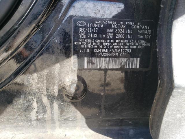 2018 HYUNDAI ELANTRA SE - KMHD84LF5JU612783