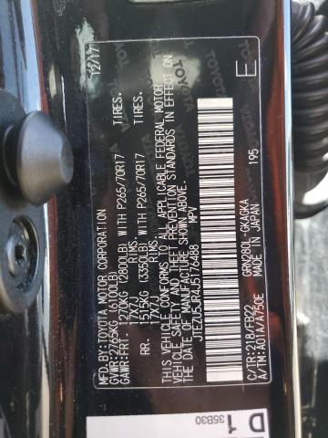 2018 TOYOTA 4RUNNER SR - JTEZU5JR4J5176488
