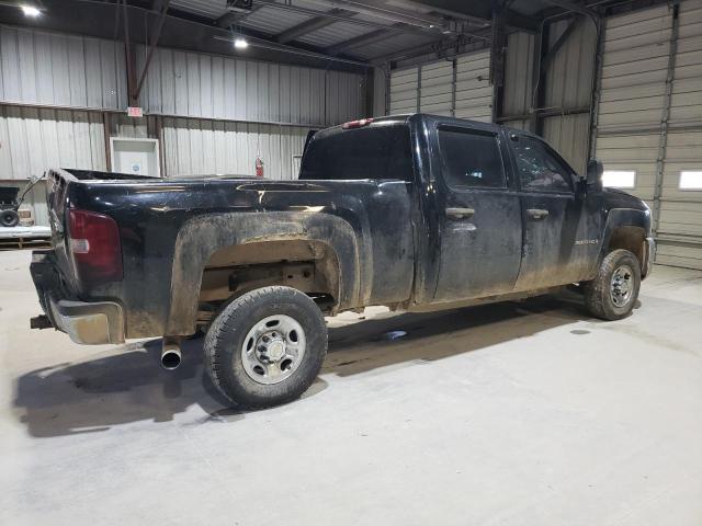 CHEVROLET SILVERADO 2009 black crew pic diesel 1GCHK536X9F176154 photo #4