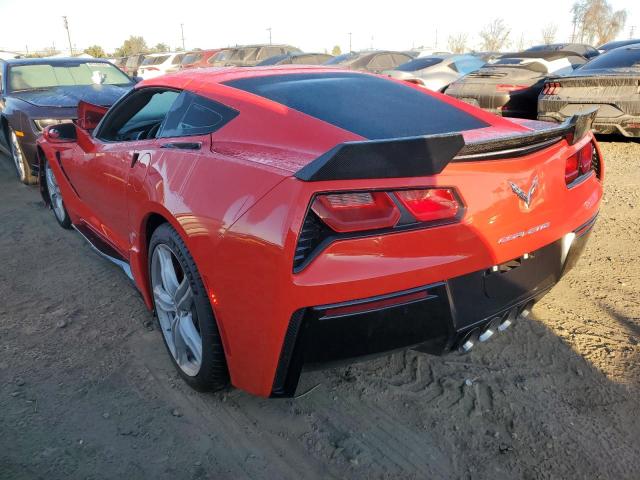 CHEVROLET CORVETTE S 2017 red  gas 1G1YB2D7XH5101361 photo #3