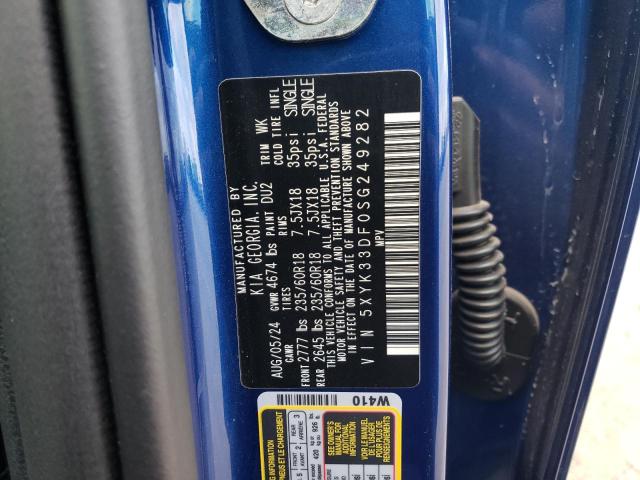 2025 KIA SPORTAGE E - 5XYK33DF0SG249282