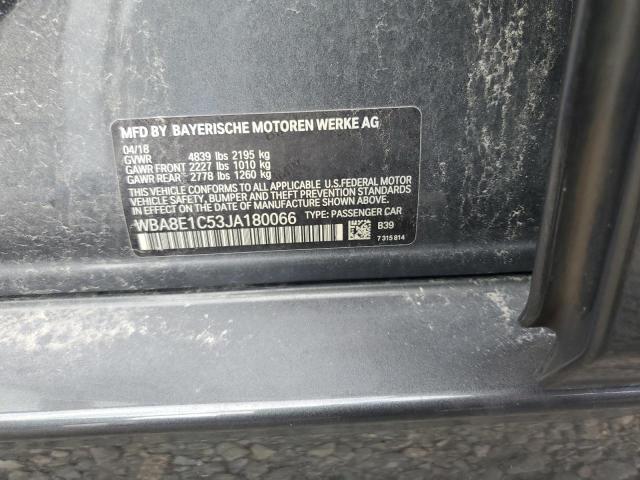 2018 BMW 330E - WBA8E1C53JA180066