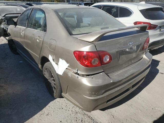 TOYOTA COROLLA CE 2007 tan  gas 1NXBR32E87Z882512 photo #3