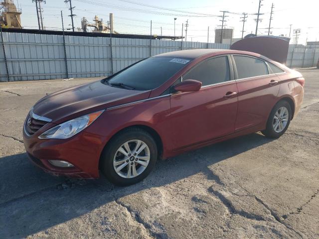 HYUNDAI SONATA GLS 2013 red  gas 5NPEB4AC7DH693643 photo #1