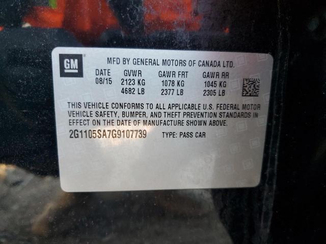 2016 CHEVROLET IMPALA LT - 2G1105SA7G9107739