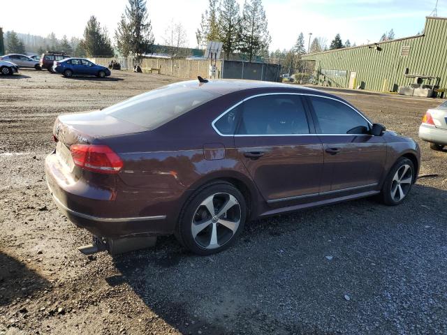 VOLKSWAGEN PASSAT SEL 2012 burgundy  gas 1VWCM7A33CC103965 photo #4