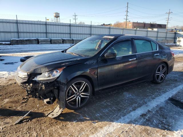 Vin: 1hgcr2f68ha007408, lot: 88595745, honda accord sport 20171