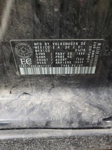 2018 VOLKSWAGEN GOLF S 3VWG17AU6JM271727