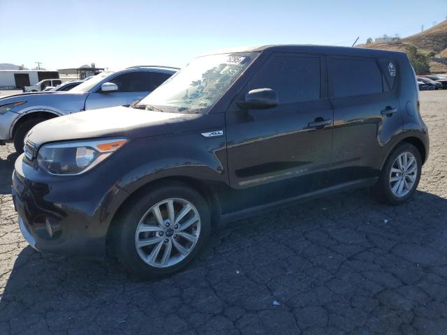 KIA SOUL + 2017 black 4dr spor gas KNDJP3A59H7437655 photo #1