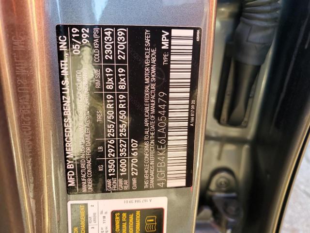 2020 MERCEDES-BENZ GLE 350 4M - 4JGFB4KE6LA054479