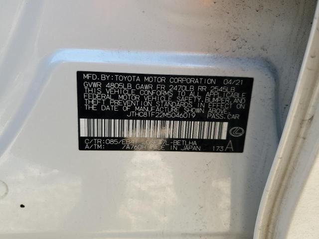 2021 LEXUS IS 300 JTHC81F22M5046019