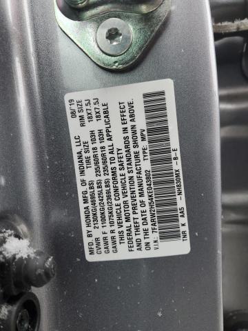 2019 HONDA CR-V EX - 7FARW2H54KE043802