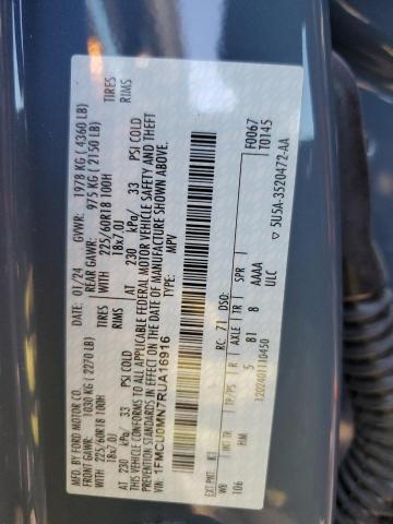 2024 FORD ESCAPE ST - 1FMCU0MN7RUA16916