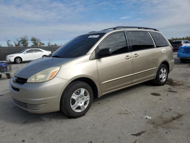 TOYOTA SIENNA CE 2005 tan  gas 5TDZA23C25S372370 photo #1