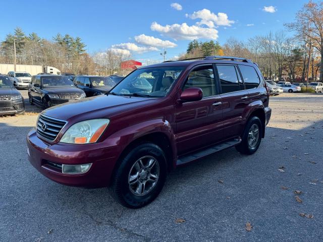 LEXUS GX 470 2008 red 4dr spor gas JTJBT20X780166405 photo #3