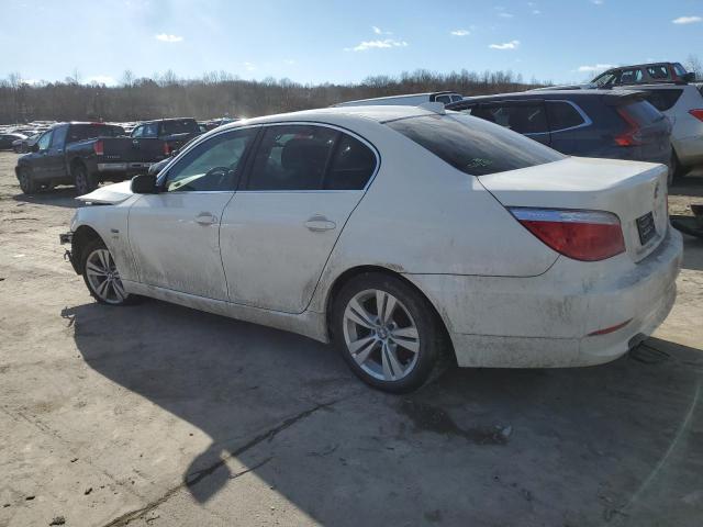 BMW 528 XI 2009 white  gas WBANV13599C153750 photo #3